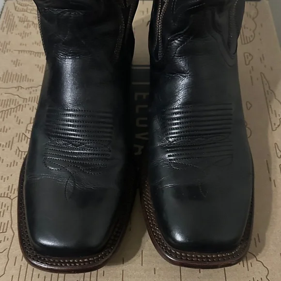 Tecovas Classic Black Cowboy Boots - Picture 4 of 6